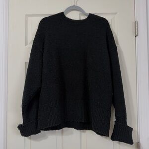 Everyday Black Women's Crewneck Sweater